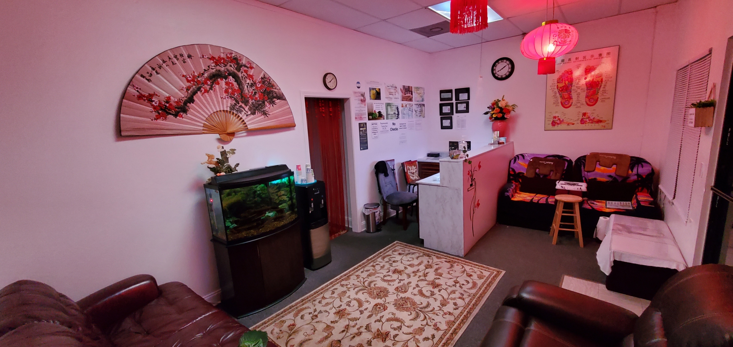 Lobby at Pace Massage